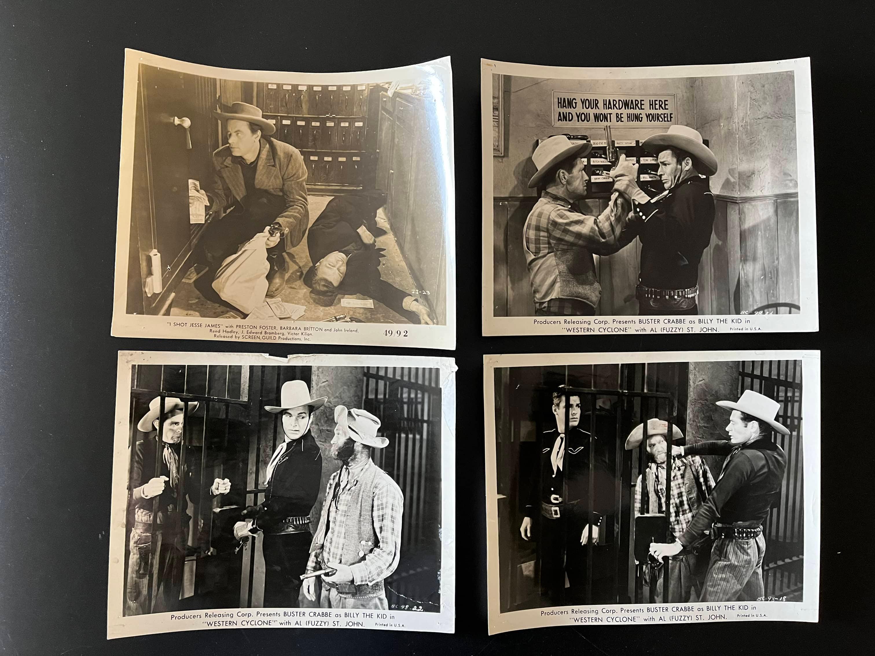20 Vintage Western Film Photos & Lobby Stills John Wayne & More