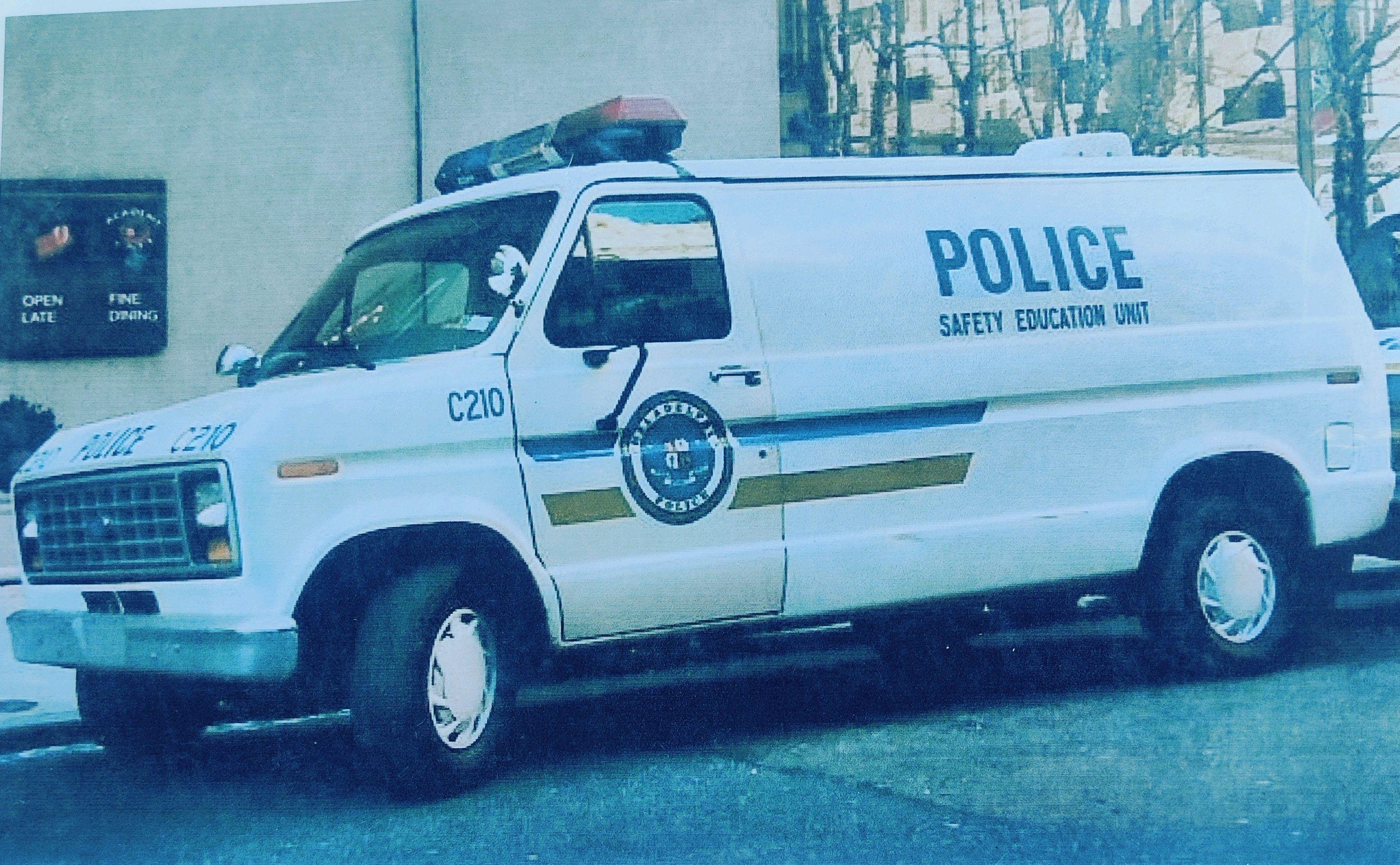Former Philadelphia Police Paddy Wagon - 1988 Ford E350 Cargo Van