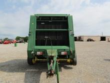 4566 530 JOHN DEERE ROUND BALER W/540 PTO ON MACHINE