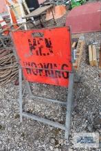 Men working sign