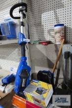 Kobalt 80V string trimmer with battery