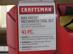 CRAFTSMAN MAX AXESS MECHANICS TOOLSET 41C NEW