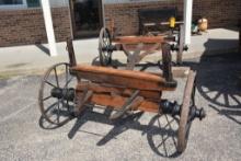 Metal Wheeled Horse Drawn Wagon Running Gear