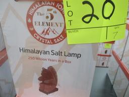 HIMALAYAN SQUIRREL SALT LAMP -9-12 LB $24.00 RETAIL