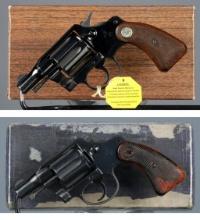 Two Colt Detective Special Double Action Revolvers with Boxes