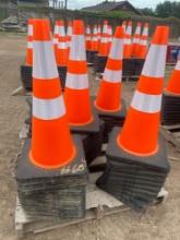 2024 Unused Greatbear Traffic Safety Highway Cones (50 in Lot)