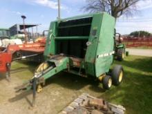 John Deere 375 Round Baler, Ser.# 815663 (5332)