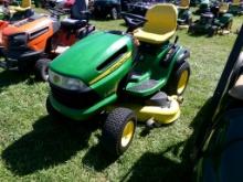 John Deere LA165 48'' Deck Mower with 24 HP Briggs and Stratton Motor, 304