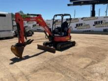 2017 KUBOTA U35-4R1 MINI EXCAVATOR SN: 13312