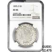 1895-O Morgan Silver Dollar NGC XF45