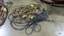 Lot of heavy duty extension cords