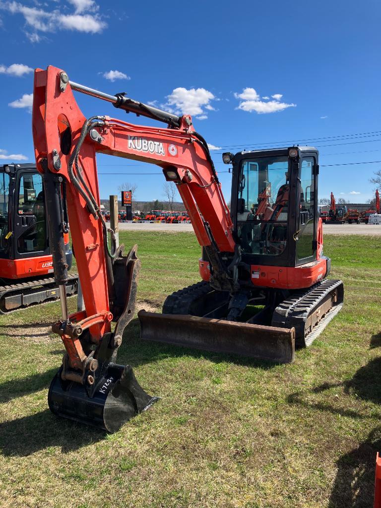 248 Kubota U55-4 Excavator w/ Hydraulic Thumb