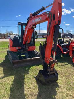 248 Kubota U55-4 Excavator w/ Hydraulic Thumb