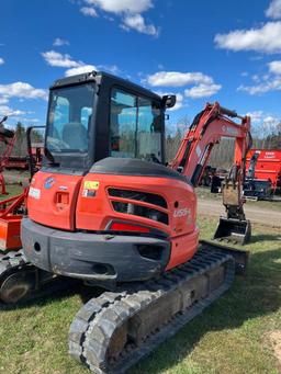 248 Kubota U55-4 Excavator w/ Hydraulic Thumb