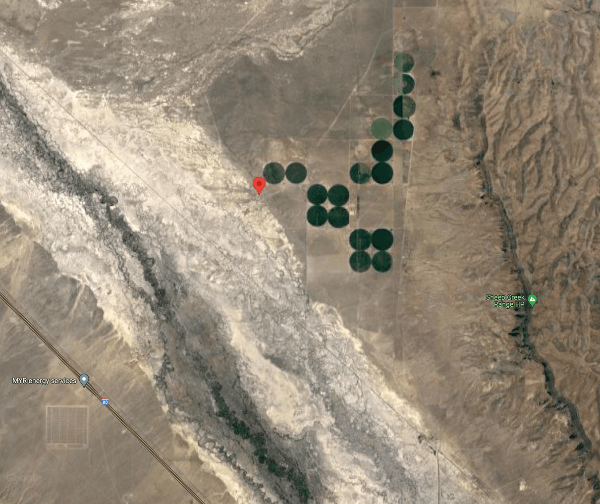 160 Acres Between the Mountains in Lander County, Nevada! BIDDING IS PER ACRE!