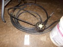 Small Group of 1/2'' Hydraulic Hoses w/Couplers & 1500psi Test Gauge  (123)