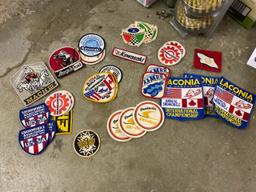 Lot of Vintage Snow Mobile Patches -- See Photos