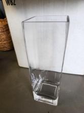 Case of 7, Glass Vases or Glasses, 10in H