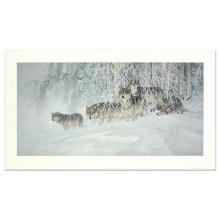 Larry Fanning (1938-2014) "Winter'S Lace" Limited Edition Lithograph On Paper