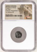 Kingdom of Persis 1st Century BC Ardaxsir II AR Obol Ancient Greek Coin NGC F