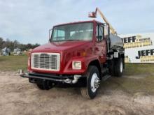 2004 FREIGHTLINER FL80 SINGLE AXLE WATER TRUCK VIN: 1FVABXAK84DM31194