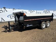 2011 Sure Trac 14' Hydraulic Dump Trailer