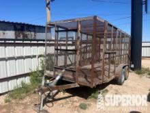 (x) (2-13) 2011 CENT 6'6"W x 16'L Trash Trailer, V