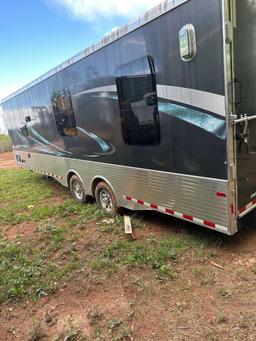 2019 SUNDOWNER PRO GRADE 102IN X 30FT TOY HAULER TANDEM AXLE TRAILER