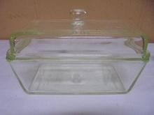 Vintage Westinghouse Glass Refrigerator Dish w/Lid