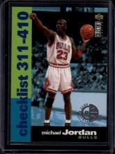 Michael Jordan 1995 Upper Deck Collector's Choice Checklist #410