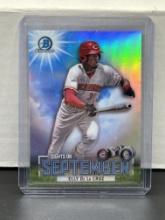 Elly De La Cruz 2023 Bowman Chrome Sights on September Rookie Refrcator #SOS-7