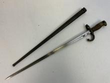 ANTIQUE FRENCH MODEL 1874 GRAS BAYONET