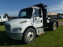 2018 Freightliner M2 Single-axle Dump Truck, s/n 1FVACWFD0JHJY9815: 22K mi.