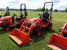 Kubota BX2370 MFWD Tractor, s/n 29317: Rollbar, LA243 Loader w/ Bkt., 3PH,