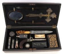 15 PC ANTIQUE VAMPIRE HUNTER KILLING KIT