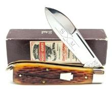 Schatt & Morgan Jig Bone Teardrop Knife w/ Box