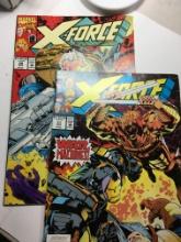 Marvel Comics Vintage X Force Books No 21 And No 28
