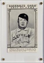 1948 EXHIBIT CARD OF HOF PLAYER CY YOUNG NM-MT