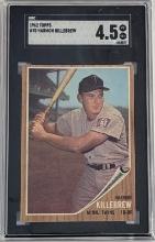 SGC 4.5 1962 TOPPS #70 HOF PLAYER HARMON KILLEBREW