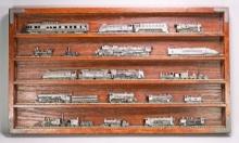 Franklin Mint Greatest Locomotives In Wooden Display