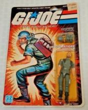 Original Vintage 1982 Hasbro GI Joe ARAH MOC 9 Back Mega Rare High Grade Breaker Officer First Year