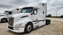 2023 PETERBILT 579 EPIQ SLEEPER TRACTOR TRUCK, 235192 MILES,  CUMMINS X15 D