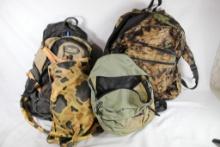 Four day hiking back packs. Used.