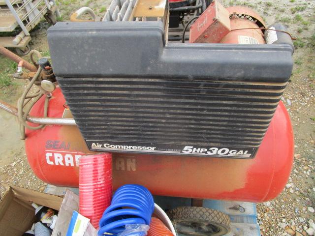 Craftsman Air Compressor and Misc. Items