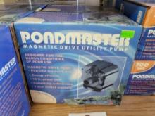 New Pondmaster magnetic drive utility pumps bid x 2