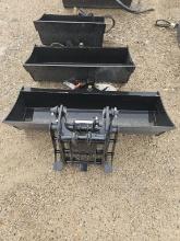 NEW MIVA Mini Excavator Bucket Set w/Grapple