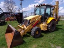 New Holland B-110B, 4 WD, Backhoe Loader, Ext. Hoe, Pilot Controls, 7305 Ho