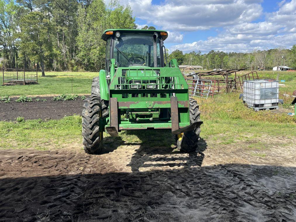 John Deere 5093E 4WD tractor & 553 loader