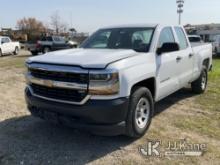 2016 Chevrolet Silverado 1500 4x4 Extended-Cab Pickup Truck Runs & Moves) (Body & Rust Damage) (Engi