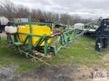 LMC 3pt hitch sprayer, 60ft, 320 gal. with Ravens controls, Controls in office